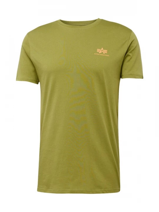 Obrázek produktu ALPHA INDUSTRIES Tričko  olivová / jasně oranžová