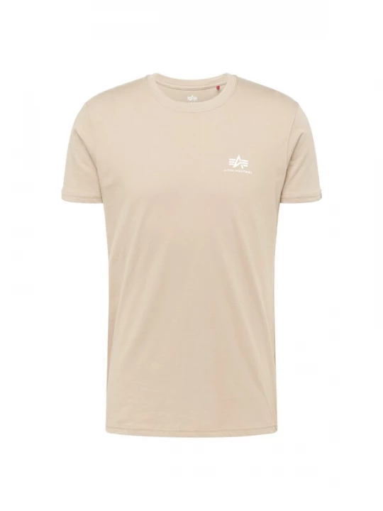 Obrázek produktu ALPHA INDUSTRIES Tričko  písková / bílá