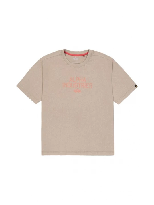 Obrázek produktu ALPHA INDUSTRIES Tričko písková / světle červená