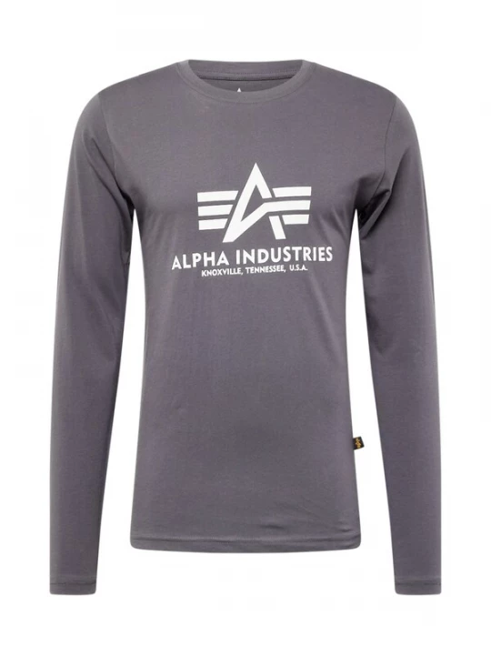 Obrázek produktu ALPHA INDUSTRIES Tričko  tmavě šedá / bílá