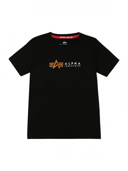 Obrázek produktu ALPHA INDUSTRIES Tričko  zlatě žlutá / černá / bílá
