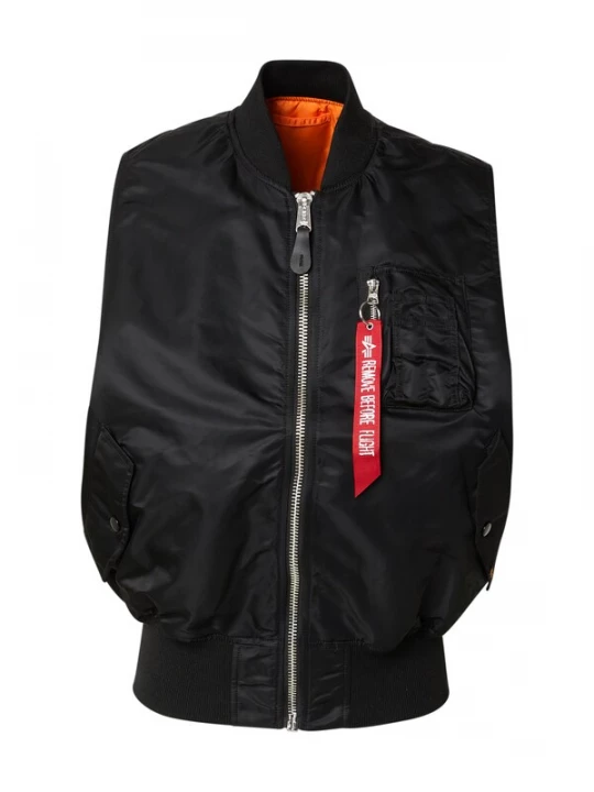 Obrázek produktu ALPHA INDUSTRIES Vesta 'MA-1' červená / černá / offwhite