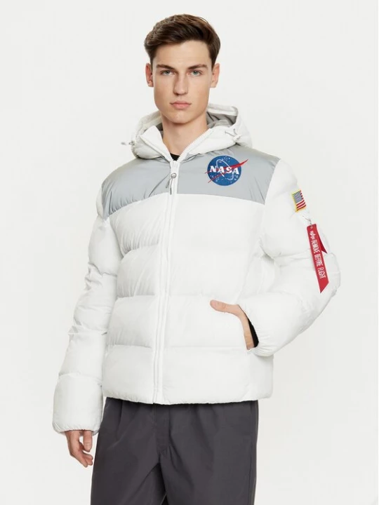 Obrázek produktu Alpha Industries Zimní bunda 148135 Bílá Regular Fit