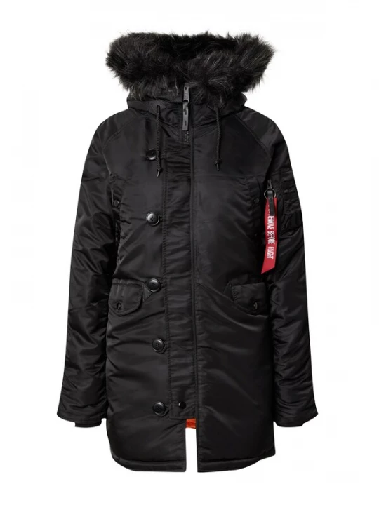 Obrázek produktu ALPHA INDUSTRIES Zimní bunda  červená / černá / bílá