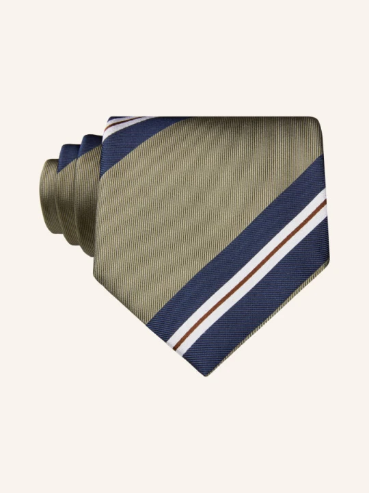 Obrázek produktu Altea Kravata Gange khaki / tmavě modrá / bílá