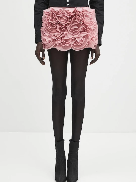 Obrázek produktu Ambush Sukně s příměsí vlny AMBUSH Rose Skirt růžová