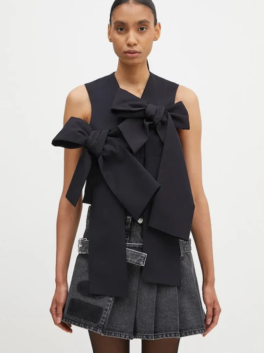 Obrázek produktu Ambush Vlněná vesta AMBUSH Ribbon Vest námořnická modř