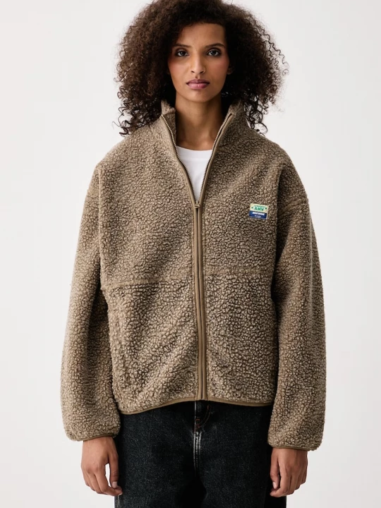 Obrázek produktu American Vintage fleece mikina dámská béžová