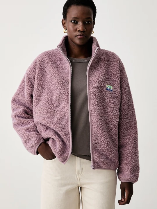 Obrázek produktu American Vintage fleece mikina dámská růžová