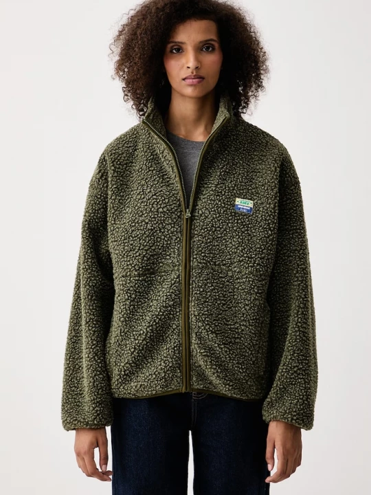 Obrázek produktu American Vintage fleece mikina dámská zelená