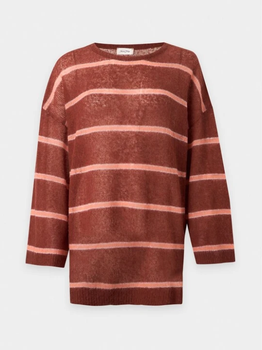 Obrázek produktu AMERICAN VINTAGE Maxi svetr 'Bodyrow' písková / hnědá