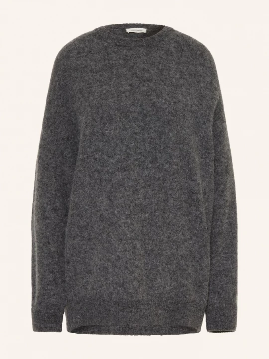 Obrázek produktu American Vintage Oversized Svetry Vitow S Alpakou tmavě šedá