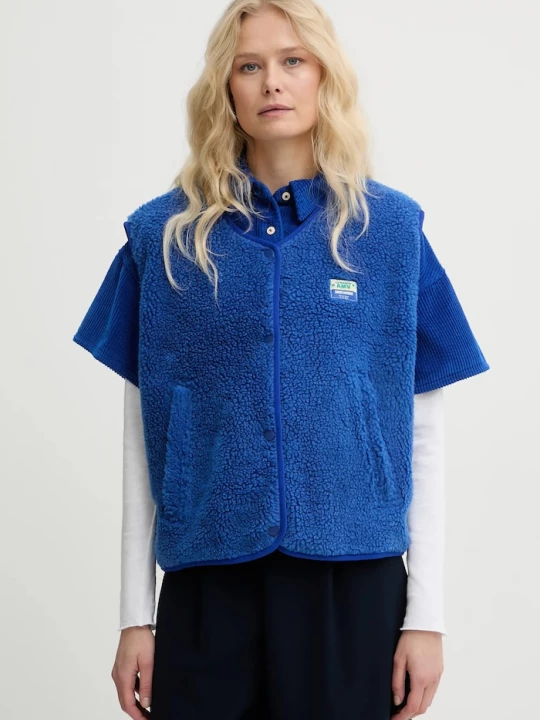 Obrázek produktu American Vintage vesta dámská fleecová námořnická modř