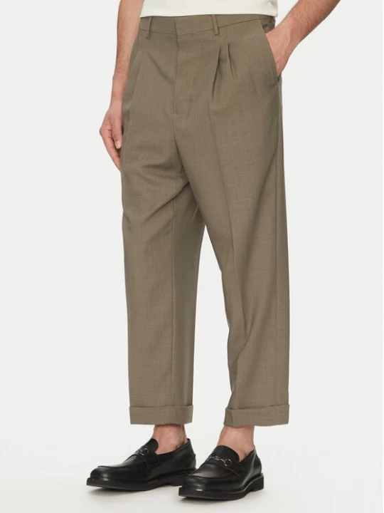Obrázek produktu AMI Paris Chino kalhoty HTR111.WV0066 Šedá Regular Fit