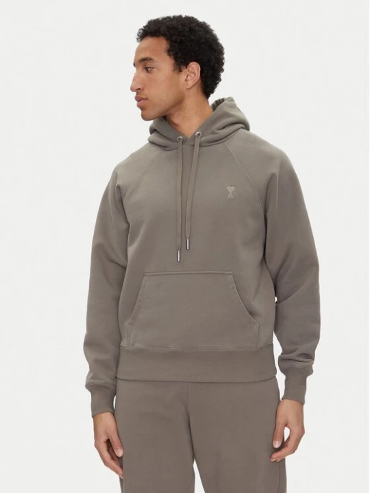 Obrázek produktu AMI Paris Mikina USW274.747 Khaki Regular Fit