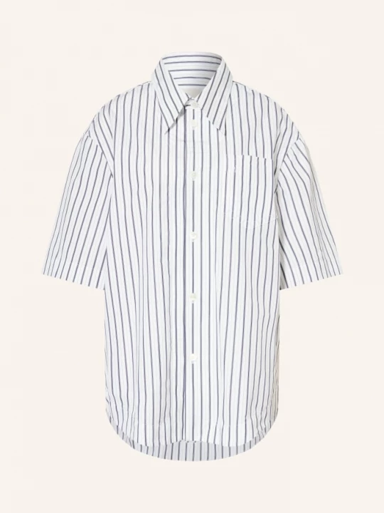 Obrázek produktu Ami Paris Oversized Košile bílá / tmavě modrá
