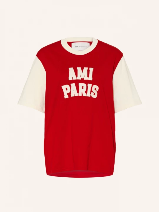 Obrázek produktu Ami Paris Tričko červená / krémová