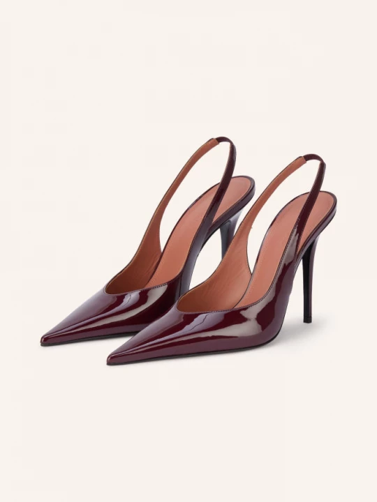 Obrázek produktu Amina Muaddi Slingpumps Anok tmavě červená