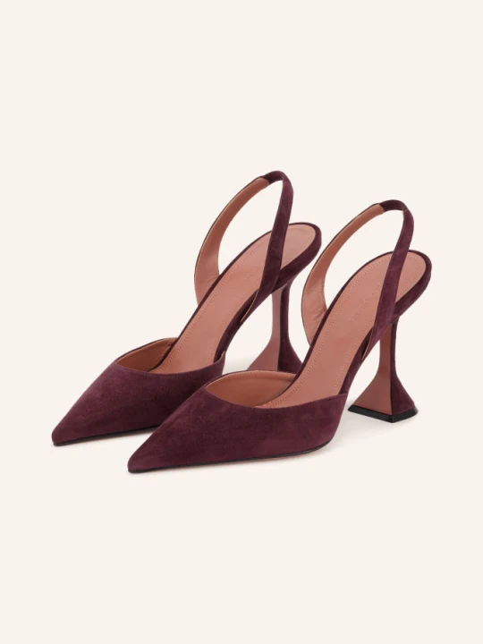 Obrázek produktu Amina Muaddi Slingpumps Holli tmavě červená