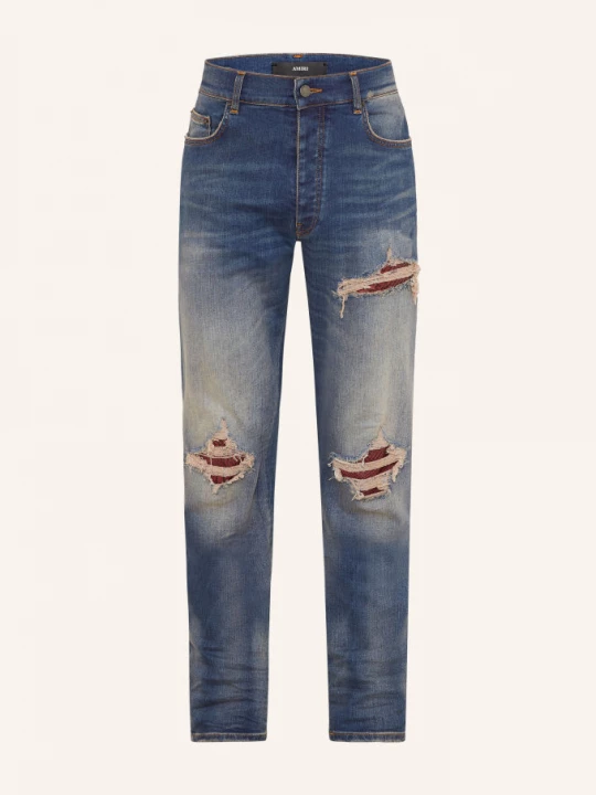 Obrázek produktu Amiri Džíny V Rozthaném Stylu mx1, Úzký Střih 004p rich indigo