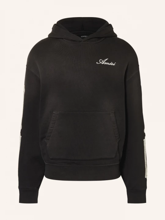 Obrázek produktu Amiri Oversized Mikina S Kapucí Bones černá