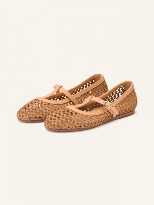 Obrázek produktu Ancient Greek Sandals Baleríny Aerati koňaková