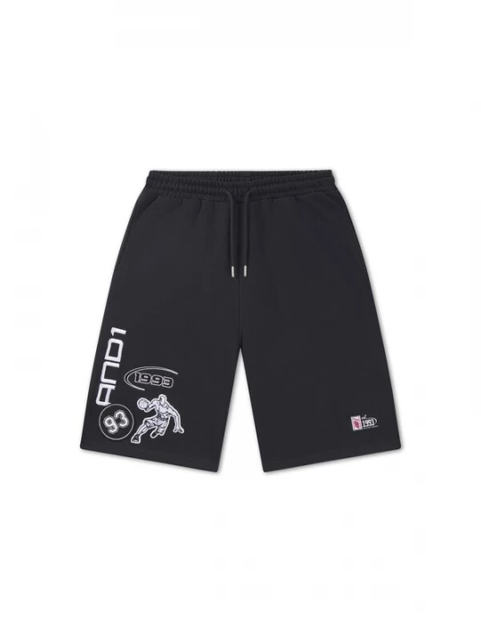 Obrázek produktu AND1 Kalhoty 'On Court Applique' černá / offwhite