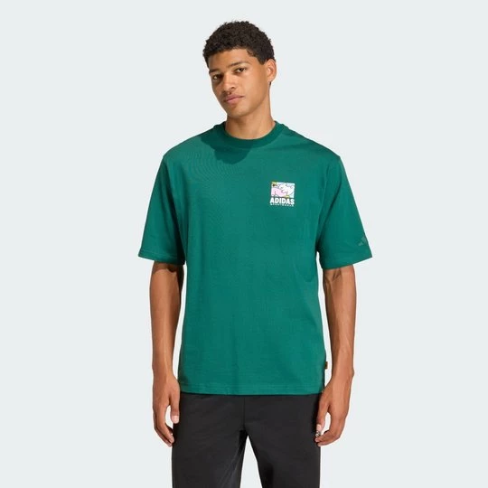 Obrázek produktu ANIMAL POP BIKE GRAPHIC T-SHIRT Adidas Collegiate Green