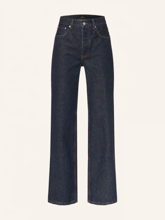 Obrázek produktu Anine Bing Široké Džíny Hugh washed blue unwashed blue