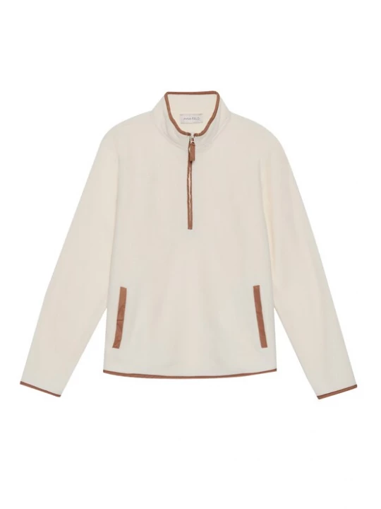 Obrázek produktu Anna Field Fleecová mikina koňaková / offwhite