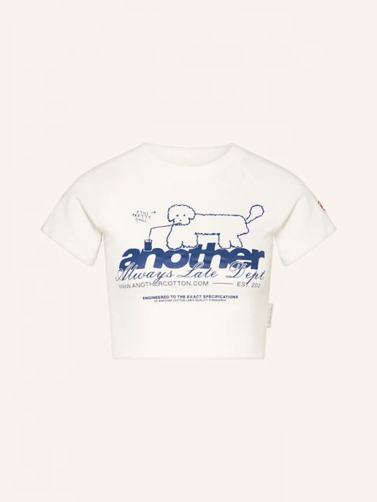 Obrázek produktu Another Cotton Lab Cropped Tričko bílá