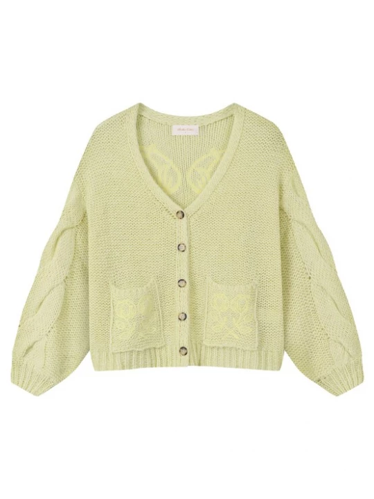 Obrázek produktu Another Cotton Lab Kardigan limone