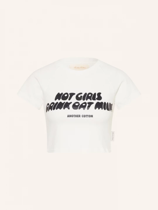 Obrázek produktu Another Cotton Lab Krátké Tričko Hot Girls bílá