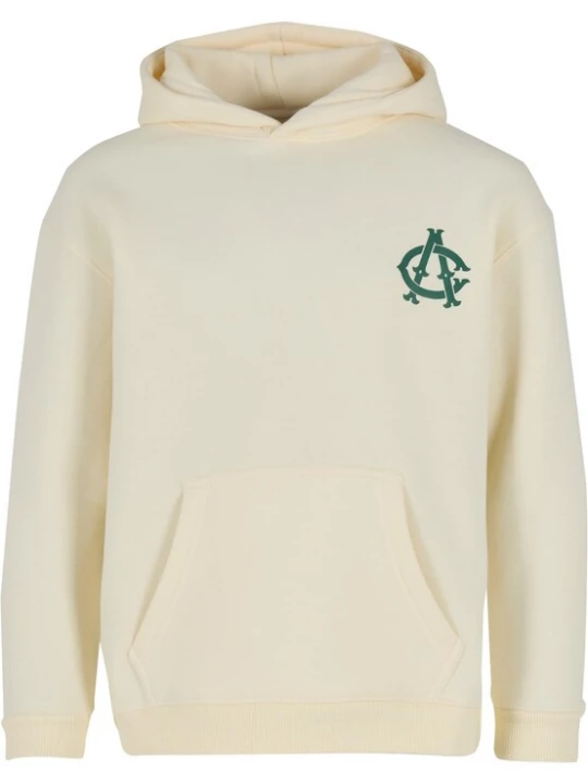 Obrázek produktu Another Cotton Lab Mikina 'Courtside' světle béžová / tmavě zelená