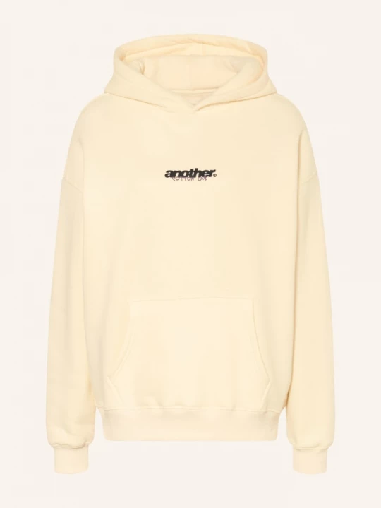 Obrázek produktu Another Cotton Lab Mikina S Kapucí Overpriced Flat Whites krémová