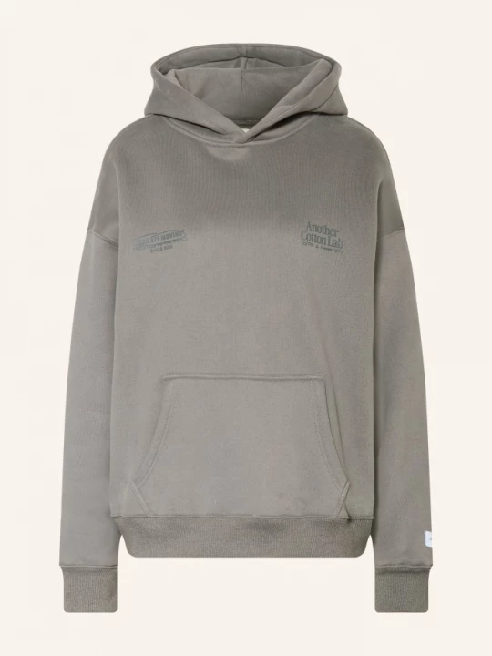 Obrázek produktu Another Cotton Lab Oversized Mikina S Kapucí šedá / černá