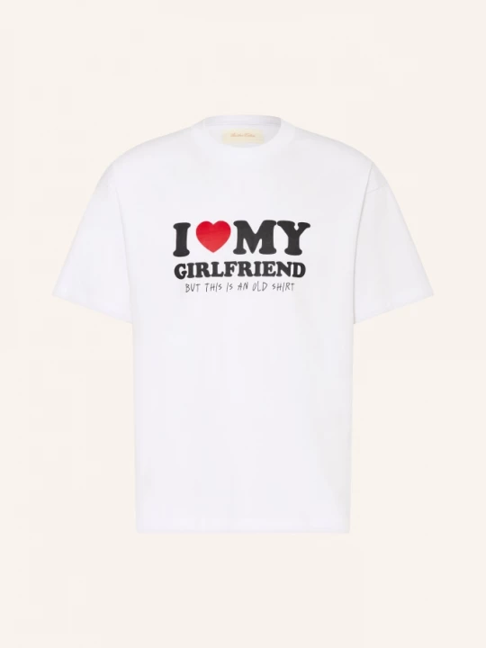 Obrázek produktu Another Cotton Lab Oversized Tričko bílá / červená / černá