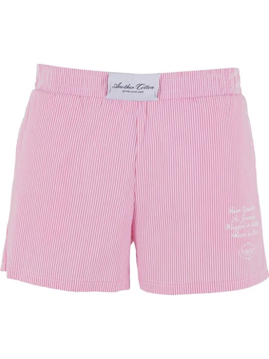 Obrázek produktu Another Cotton Lab Pyžamové kalhoty pink / bílá