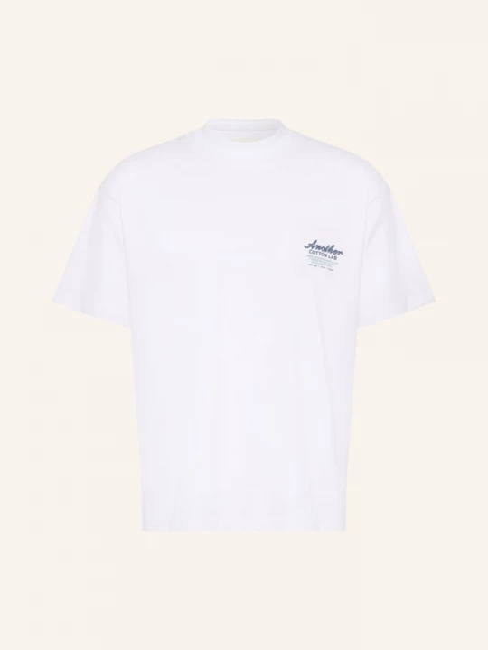 Obrázek produktu Another Cotton Lab Tričko bílá / oranžová / tmavě modrá