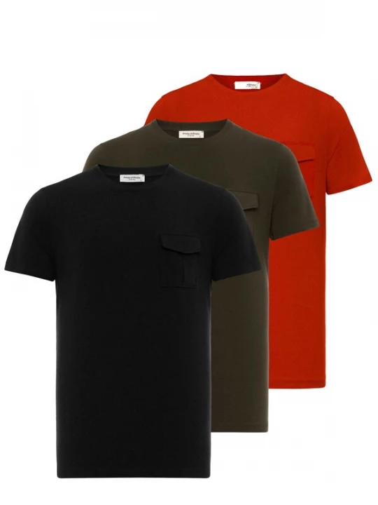 Obrázek produktu Anou Anou Tričko  námořnická modř / khaki / červená