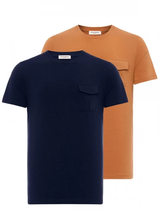 Obrázek produktu Anou Anou Tričko  námořnická modř / oranžová