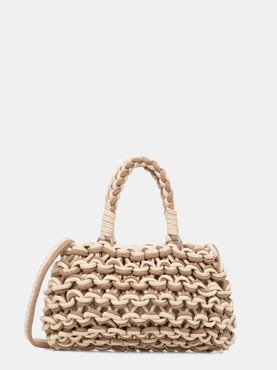 Obrázek produktu Answear.LAB crossbody kabelka dámská bavlněná Answear Lab hnědá