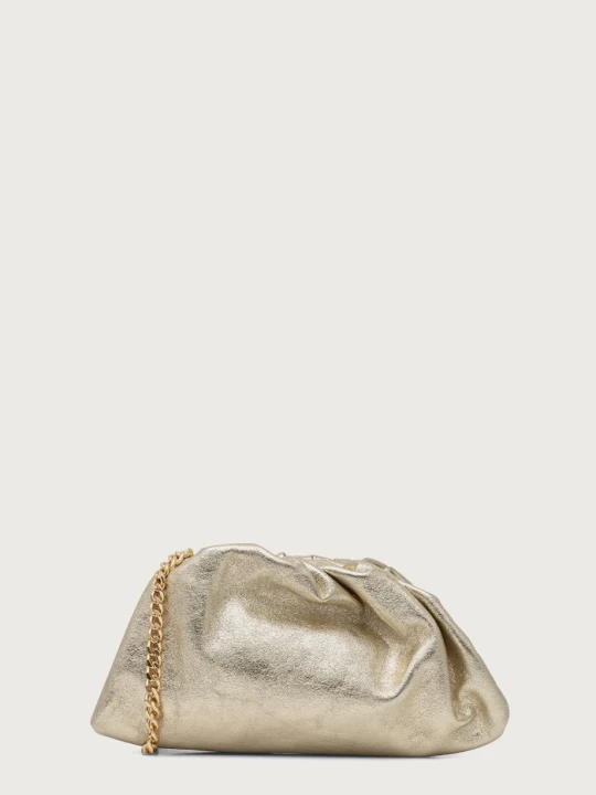 Obrázek produktu Answear.LAB crossbody kabelka dámská kožená Answear Lab zlatá