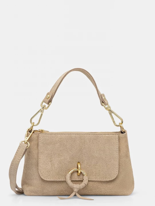 Obrázek produktu Answear.LAB crossbody kabelka dámská semišová Answear Lab béžová