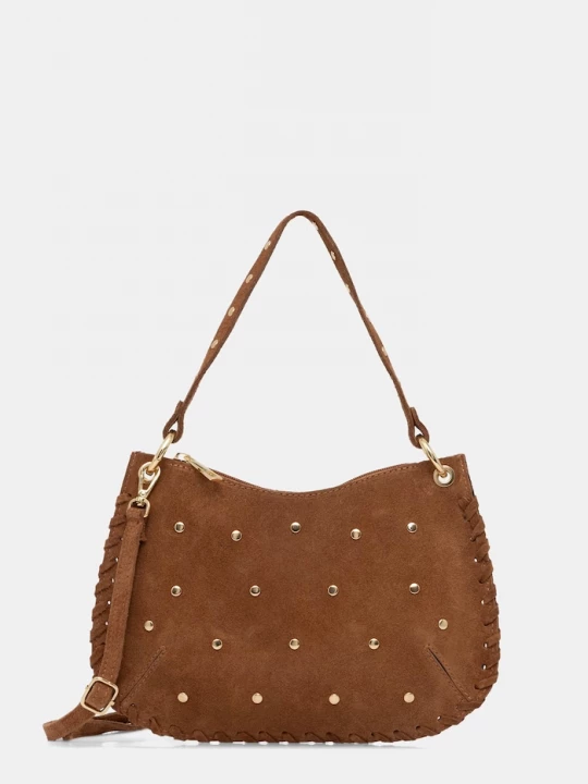 Obrázek produktu Answear.LAB crossbody kabelka dámská semišová Answear Lab hnědá