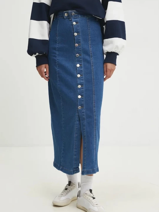 Obrázek produktu Answear.LAB Džínová sukně Answear.LAB Answear Lab modrá