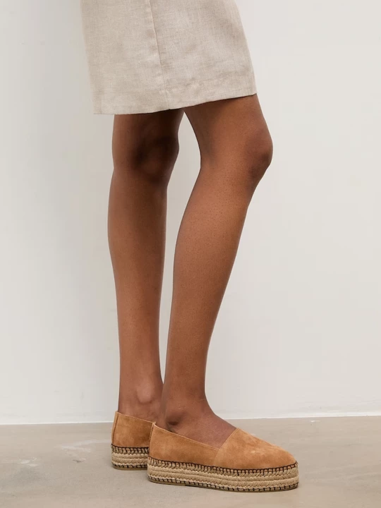 Obrázek produktu Answear.LAB espadrily na platformě dámské semišové Answear Lab hnědá
