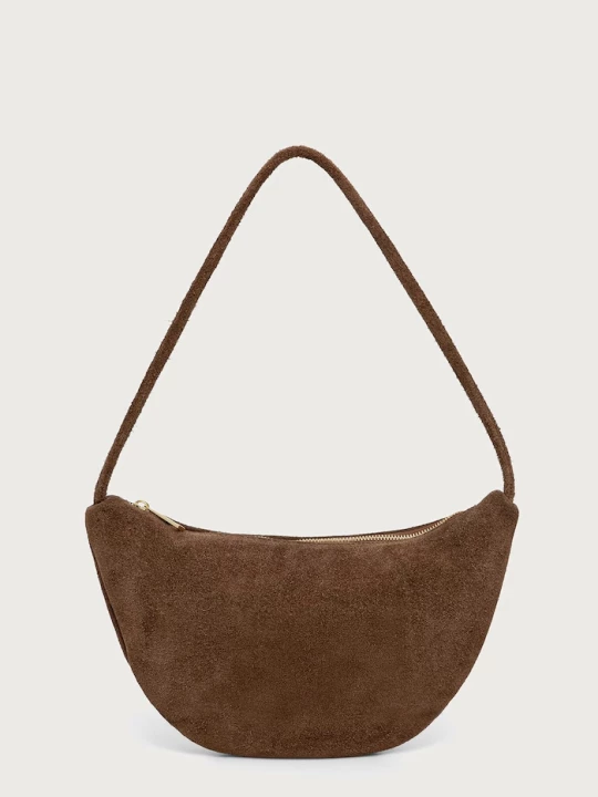 Obrázek produktu Answear.LAB hobo kabelka dámská semišová Answear Lab hnědá