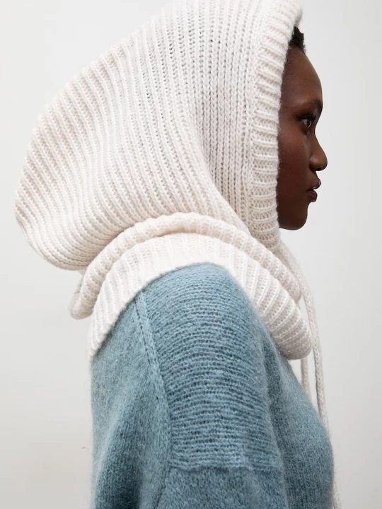 Obrázek produktu Answear.LAB balaklava dámská s merino vlnou Answear Lab béžová
