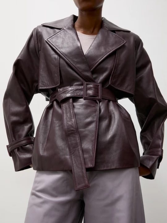 Obrázek produktu Answear.LAB Kožená bunda Answear.LAB VEDA Answear Lab